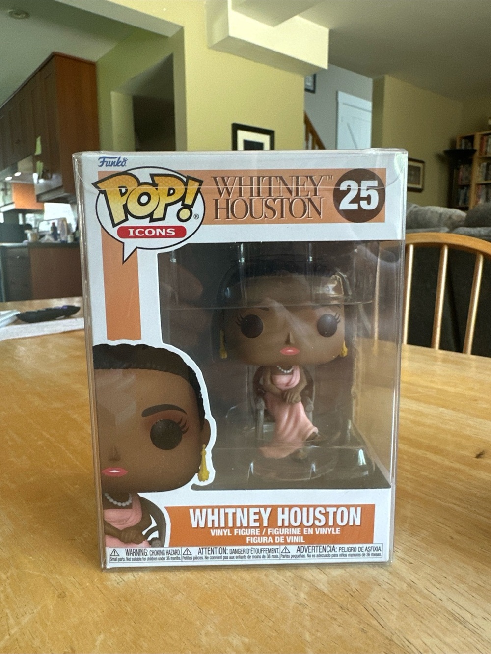 Funko Whitney Houston #25 Pop! Icons Figure